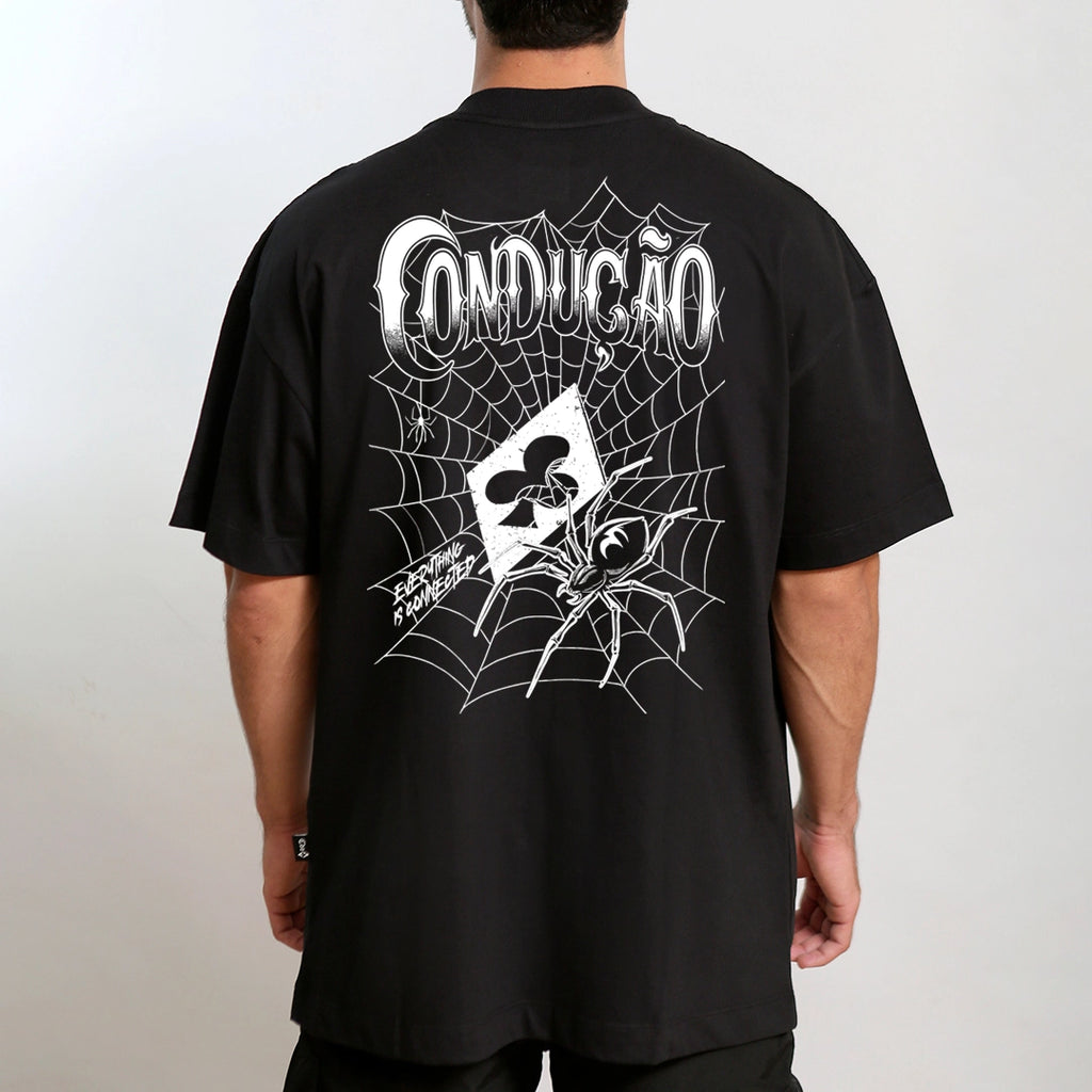 CAMISETA OVERSIZED ARANHA