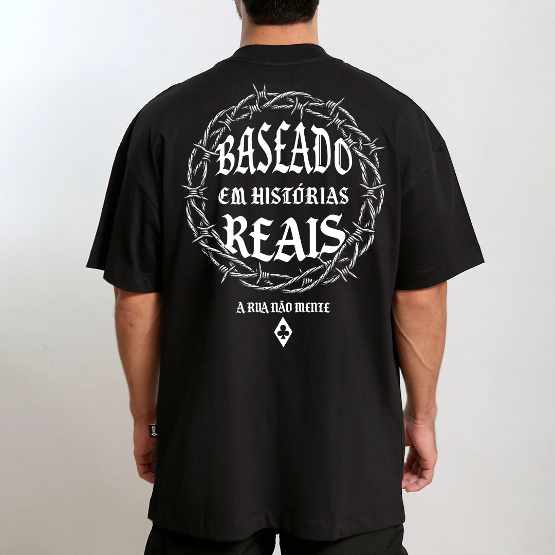 CAMISETA OVERSIZED BASEADO EM FATOS REAIS