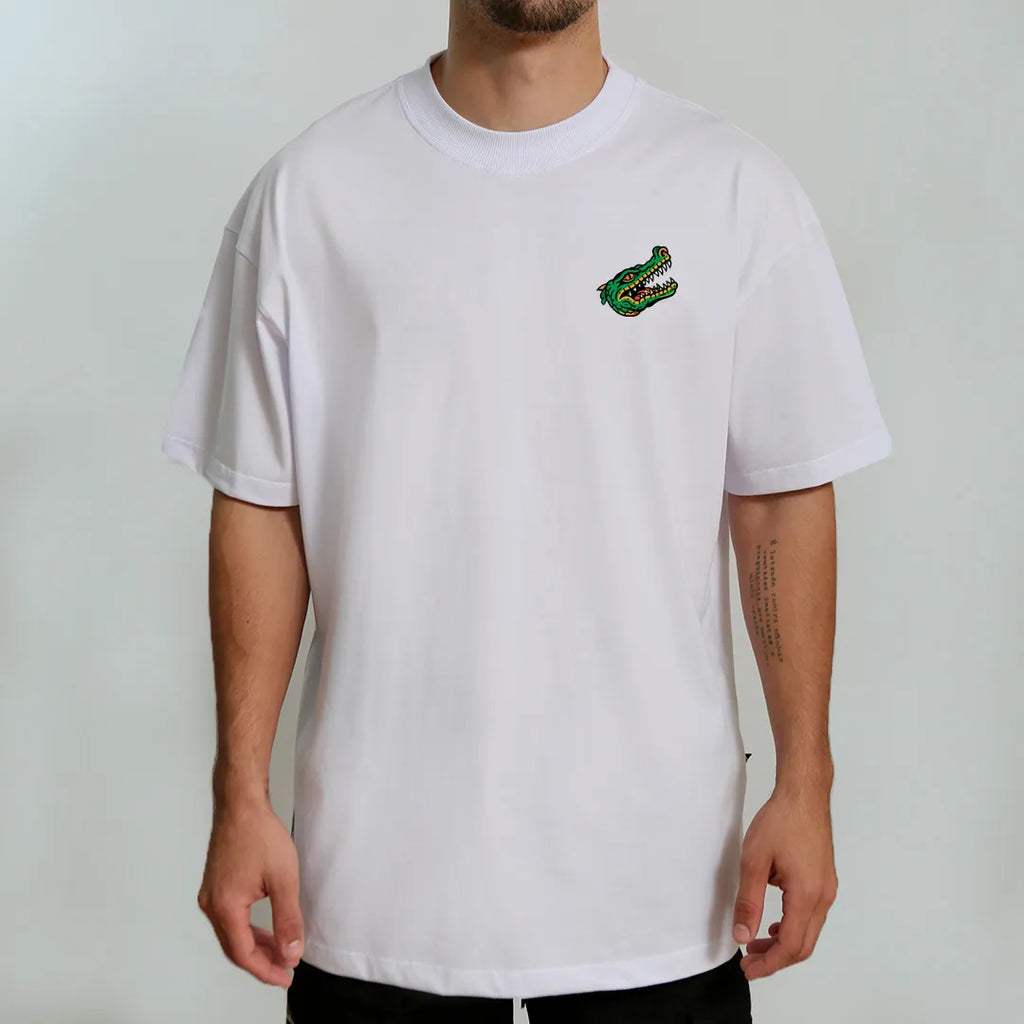 CAMISETA OVERSIZED CROCODILO