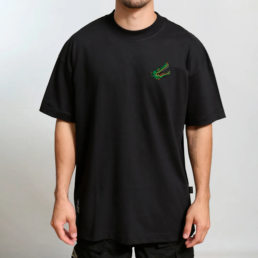 CAMISETA OVERSIZED CROCODILO