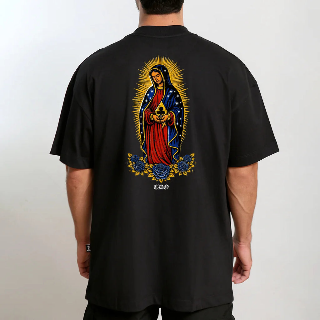 CAMISETA OVERSIZED VIRGEM DE GUADALUPE
