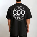CAMISETA PRETA MANGA CURTA CONDUÇÃO BREAKING BONES