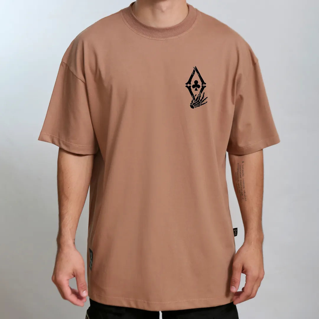 CAMISETA PRETA MANGA CURTA CONDUÇÃO BREAKING BONES